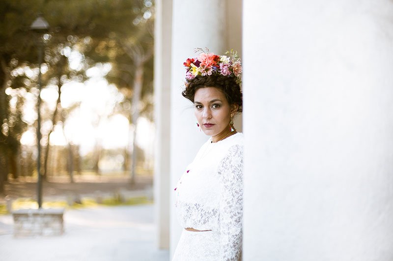 Frida Kahlo - Loreak & Anniedelapaz