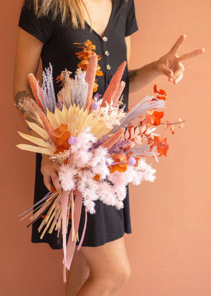 Autumn, Ramo de flores secas y preservadas otoñal | Loreak